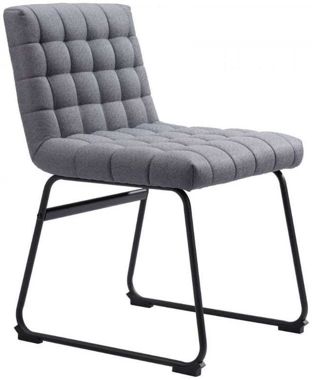 Zuo® Modern Pago Gray Dining Side Chair-0