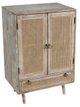 A & B Home Sand Blast White Cabinet-0
