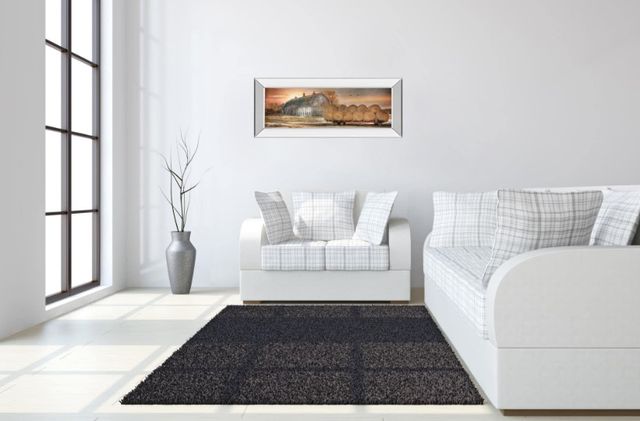 Classy Living Lori Dieter Sunset On The Farm 18" Wall Art-1