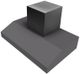 Vent-A-Hood® 30" Gunsmoke Air Recover System (ARS) Duct-Free Under Cabinet Range Hood-1