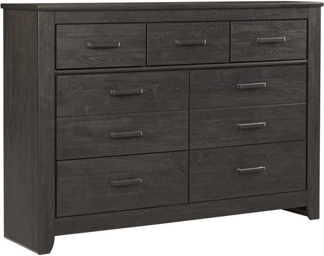 Signature Design by Ashley® Brinxton 2-Piece Charcoal King/California King Panel Headboard Set-2