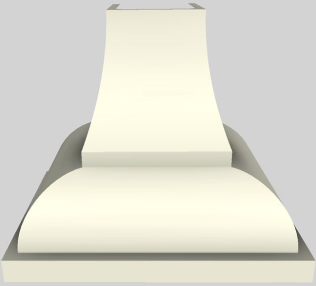 Vent-A-Hood® Designer Series 36" Biscuit Wall Mounted Range Hood-0