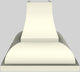 Vent-A-Hood® Designer Series 36" Biscuit Wall Mounted Range Hood-0