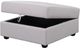 Coaster® Cambria Grey Square Storage Ottoman-1