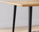 Signature Design by Ashley® Gretlynn Natural Dining Table with Black Base-4