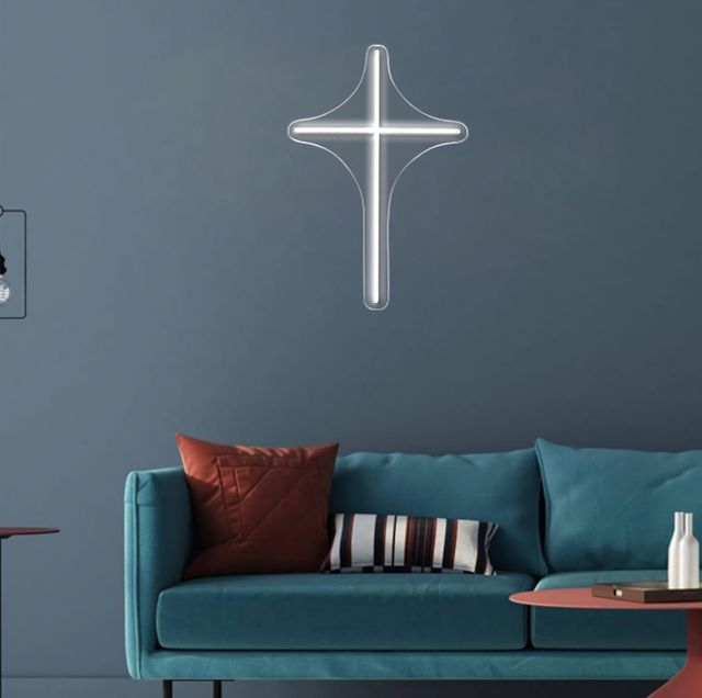 Classy Living Enlightened Cross Neon Sign-1