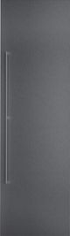 Gaggenau Vario Cooling Expressive Series 24" Dark Brushed Stainless Steel Door Panel with Handle-0