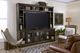 aspenhome® Churchill Ghost Black 96" Console with 4 Doors-1