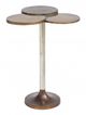 Zuo® Modern Dundee Multicolor Accent Table with Silver Base -1