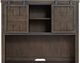 Liberty Furniture Thornwood Hills 2-Piece Rock Beaten Brown Desk Set-1