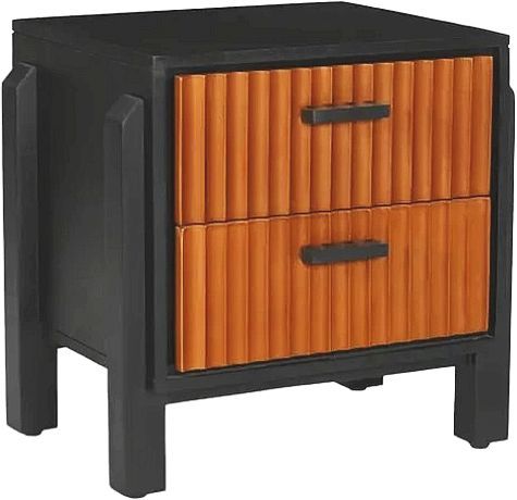 Moe's Home Collection Hayden Deep Brown Nightstand -0