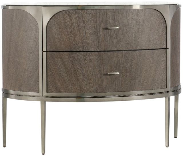 Hooker® Furniture Modern Mood Mink/Pewter Nightstand-0