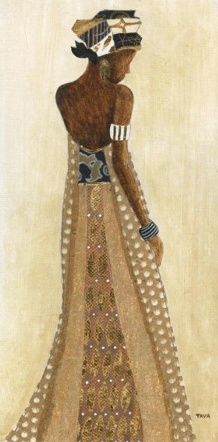 Classy Art Holiday Dress I by Tava Studios Wall Art-0
