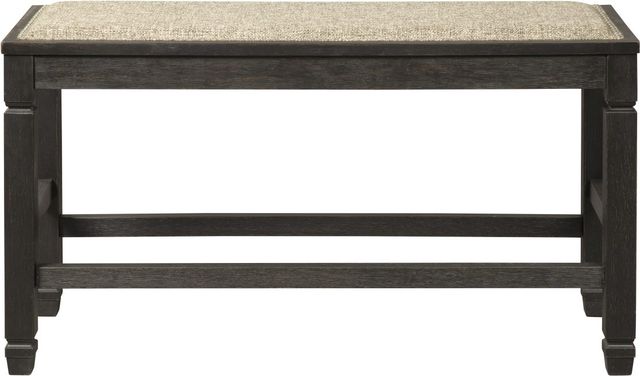 Signature Design by Ashley® Tyler Creek Antique Black Counter Height Dining Bench-1