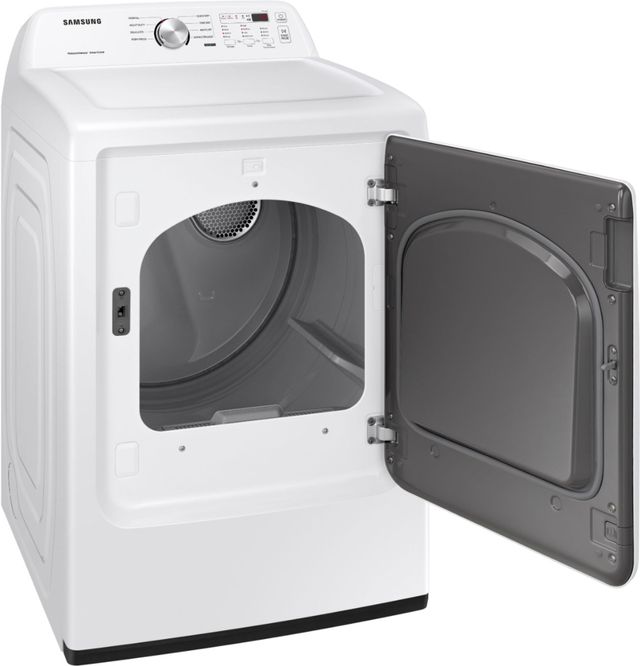 Samsung 7.2 Cu. Ft. White Front Load Electric Dryer-4