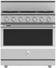Hestan 36" Custom Color 5-Burner Pro Style Dual Fuel Range-0