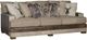 King Hickory Customizable Casbah Leather and Fabric Sofa-0