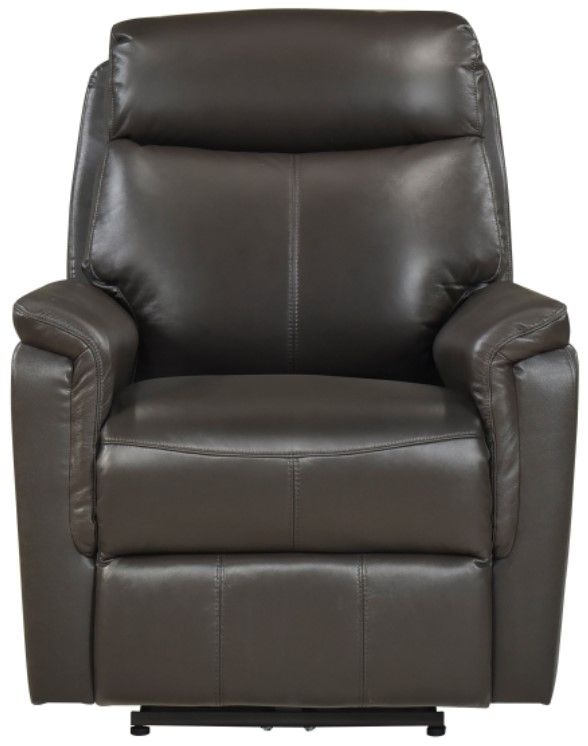 Homelegance® Leif Dark Brown Power Recliner-2
