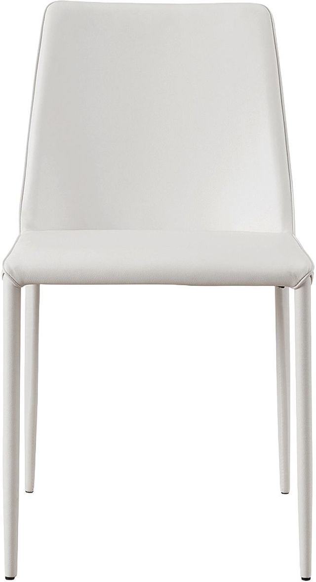 Moe's Home Collection Nora 2-Piece White Dining Chair Set-1