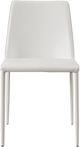 Moe's Home Collection Nora 2-Piece White Dining Chair Set-1