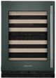Kitchenaid® 24" Juniper Built-In Wine Cooler with Full-Extension Wood-Front Racks-5