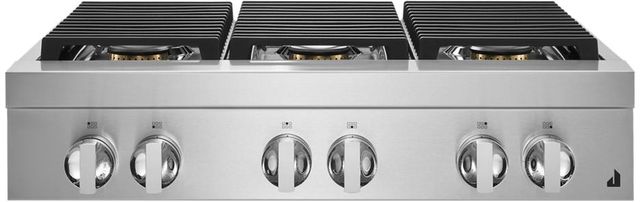 JennAir® NOIR™ 36" Stainless Steel Natural Gas Rangetop-0