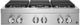 JennAir® NOIR™ 36" Stainless Steel Natural Gas Rangetop-0