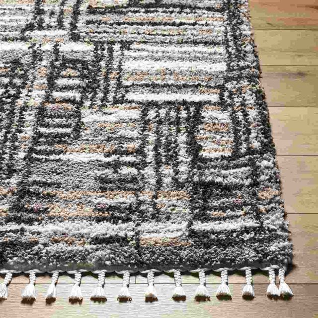 Surya Jakarta Gray/Black 8'x10' Area Rug-3