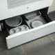 GE® 30" White Freestanding Electric Range-1