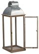 A & B Home 3-Piece Brown/Silver Lantern Set-2