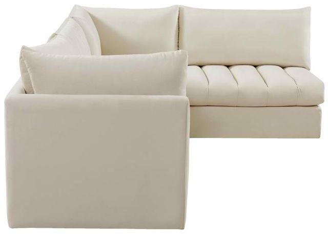 Meridian Furniture Jacob 4-Piece Cream Modular Sectional-2