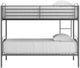 Signature Design by Ashley® Hilletran Gray Youth Twin/Twin Bunk Bed with Ladder-4