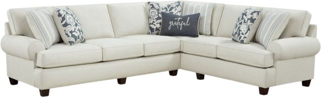 Fusion Furniture Awesome 2-Piece Oatmeal Sectional-0