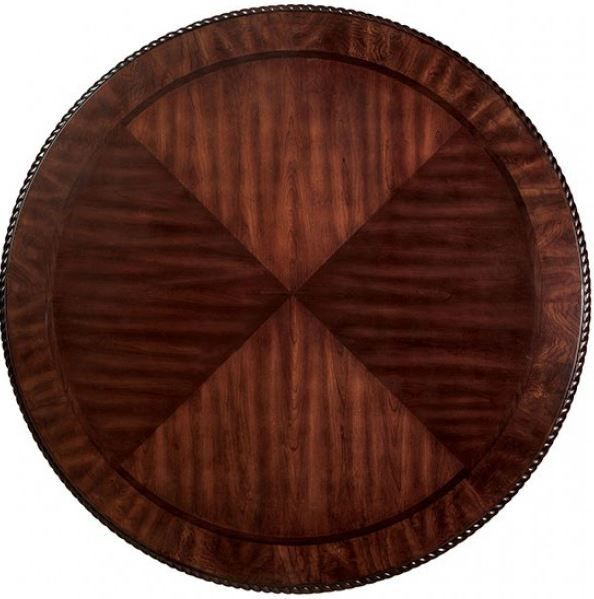 Furniture of America® Bellagio Brown Cherry 60" Dining Table-2
