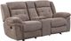 Steve Silver Co. Sydney Brown Manual Reclining Console Loveseat-0