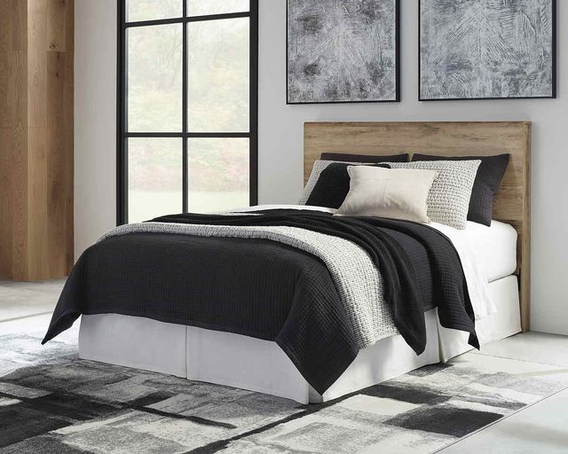 Signature Design by Ashley® Hyanna Tan Queen Panel Headboard-4