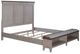 Liberty Furniture Ivy Hollow 4-Piece Dusty Taupe/Weathered Linen King Storage Bedroom Set-2