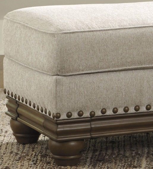 Signature Design by Ashley® Harleson Wheat Ottoman Roby's