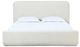 Modus Furniture Wisteria Frosty Eastern King Upholstered Platform Bed-3