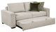 Homelegance® Isla Sage Sand Pull-Out Bed Loveseat with Click Motion Back-0