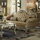 ACME Furniture Dresden Bone/Gold Patina Sofa-1