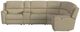 Flexsteel® Henry 6-Piece Beige Curved Power Reclining Sectional -4