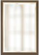Stylecraft Brown/Chrome Framed Beveled Mirror-0