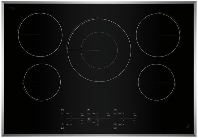 FLOOR MODEL JennAir® Lustre 30" Black Induction Cooktop-0