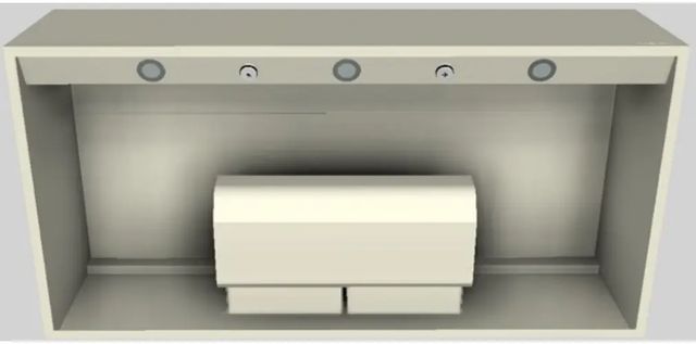 Vent-A-Hood® 48" Biscuit Wall Mounted Range Hood-3