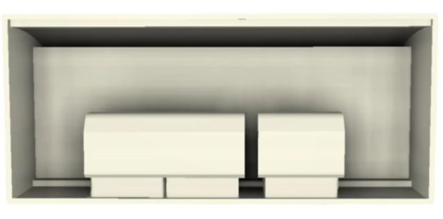 Vent-A-Hood® 54" Biscuit Wall Mounted Range Hood-3