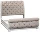 Liberty Furniture Magnolia Manor 5-Piece Antique White/Gray/Weathered Bark King Sleigh Bedroom Set-2
