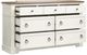 Magnussen Home® Kingston Whisper White/Cerused Nutmeg Dresser-3
