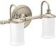 Moen® Belfield™ Brushed Nickel Two Globe Bath Light-0