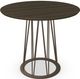 Amisco Customizable Calypso Solid Ash Round Counter Height Table with 42" Tabletop-3